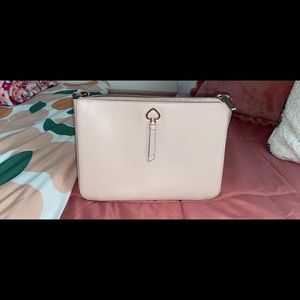 Blush/Nude crossbody Kate Spade purse!